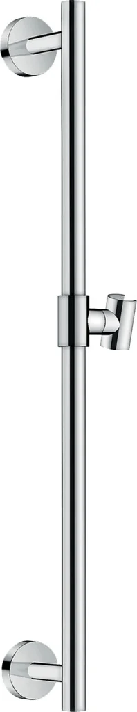 Hansgrohe Unica Brausestange Comfort 65 cm, Chrom – verstellbarer Neigungswinkel, 700 mm Länge, 25 mm Durchmesser