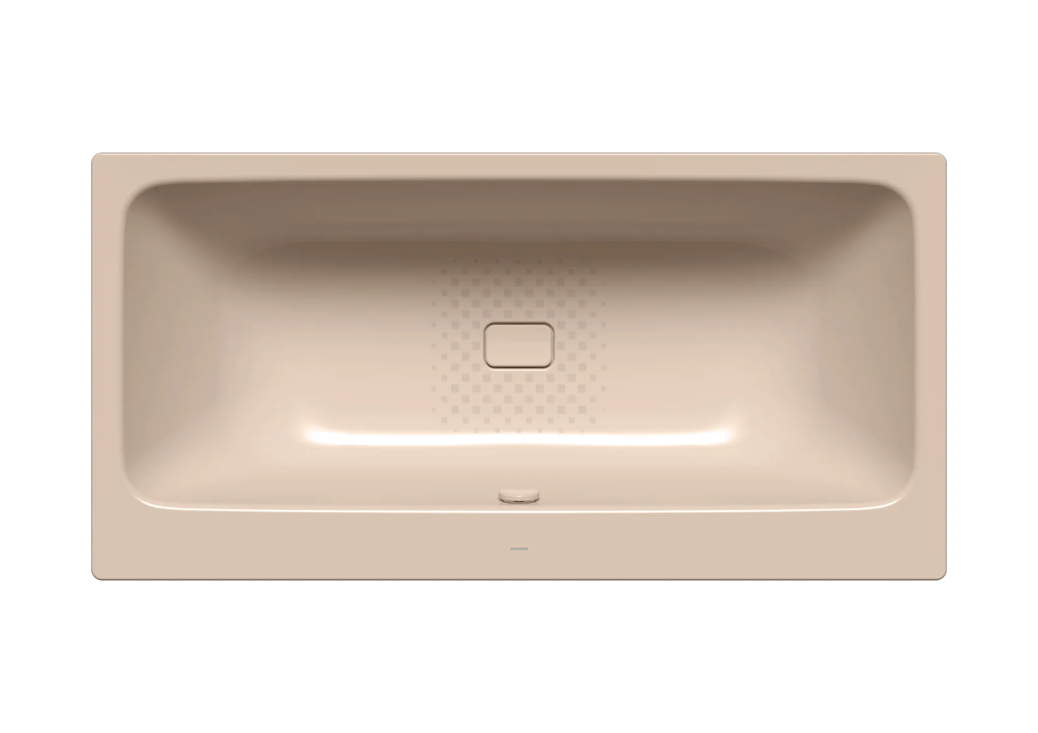 Kaldewei Badewanne „Asymmetric Duo“ rechteck 190 × 100 cm, ohne Grifflochbohrungen mit gegenüberliegender Überlaufbohrung, in bahamabeige Kaldewei Badewanne „Asymmetric Duo“ rechteck 190 × 100 cm, ohne Grifflochbohrungen mit gegenüberliegender Überlaufbohrung, in bahamabeige