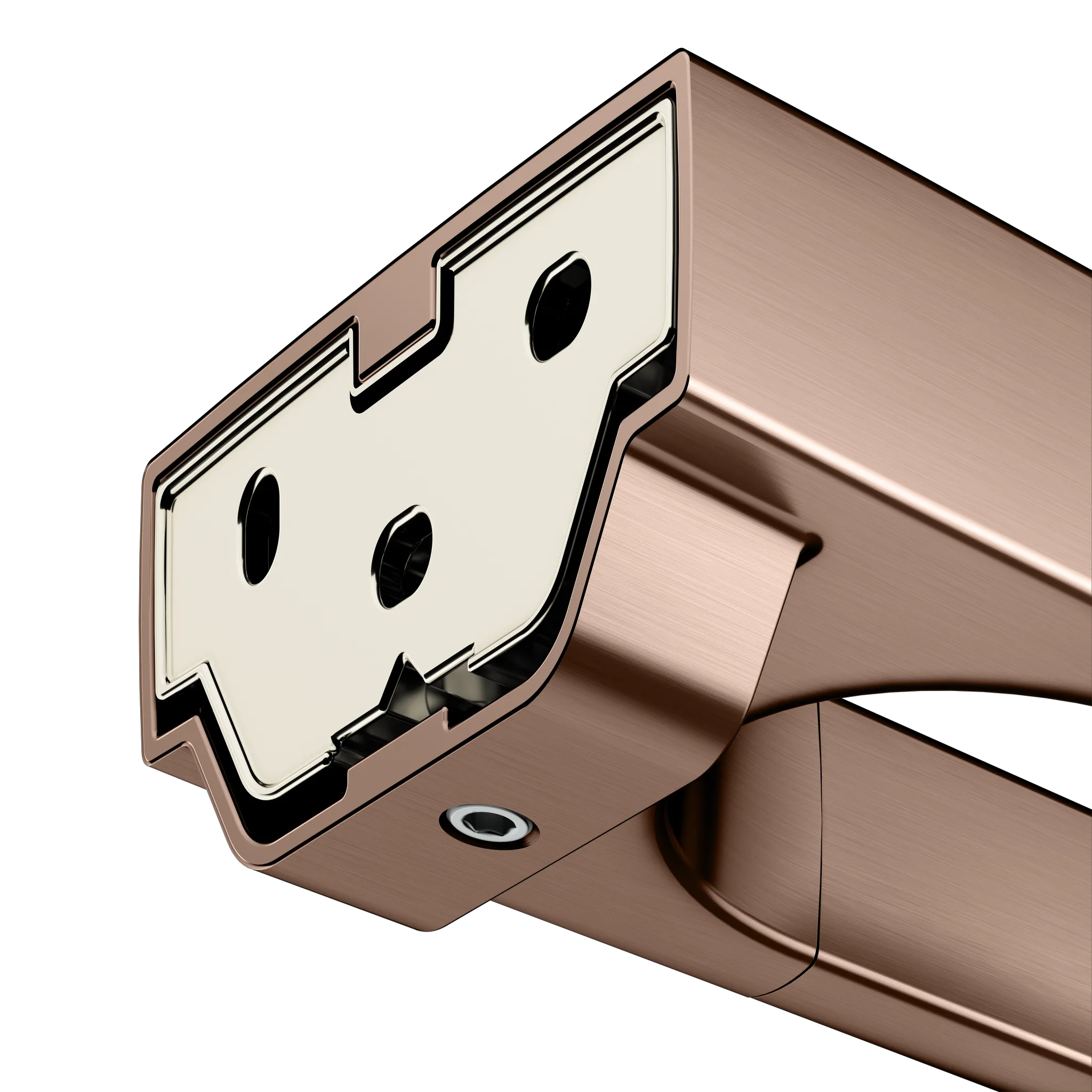 Collection Moll Handtuchhalter 450 mm Rotgold gebürstet 2-armig Collection Moll Handtuchhalter 450 mm Rotgold gebürstet 2-armig