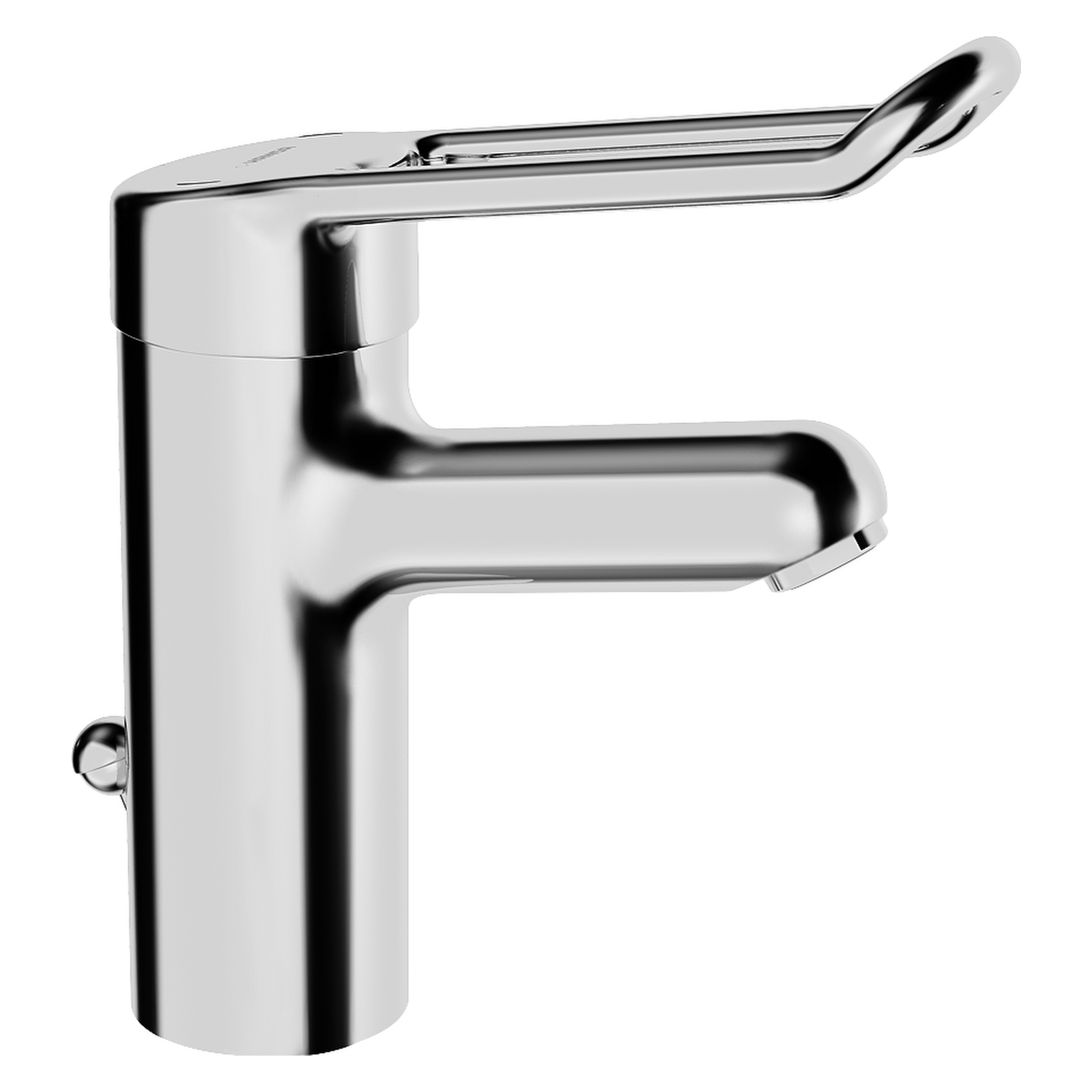 Einhand-Waschtischarmatur „Medipro“ Ausladung 120 mm in Chrom Einhand-Waschtischarmatur „Medipro“ Ausladung 120 mm in Chrom