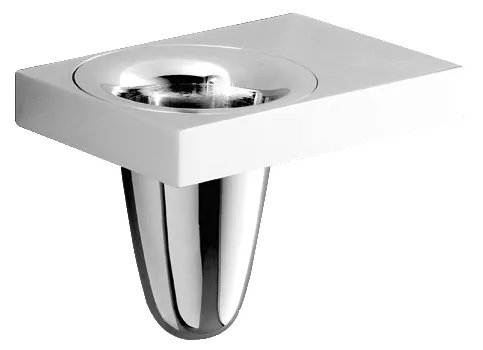 VitrA Istanbul Zahnbürstenhalter Wandmontage 14 x 9 x 8 cm Chrom