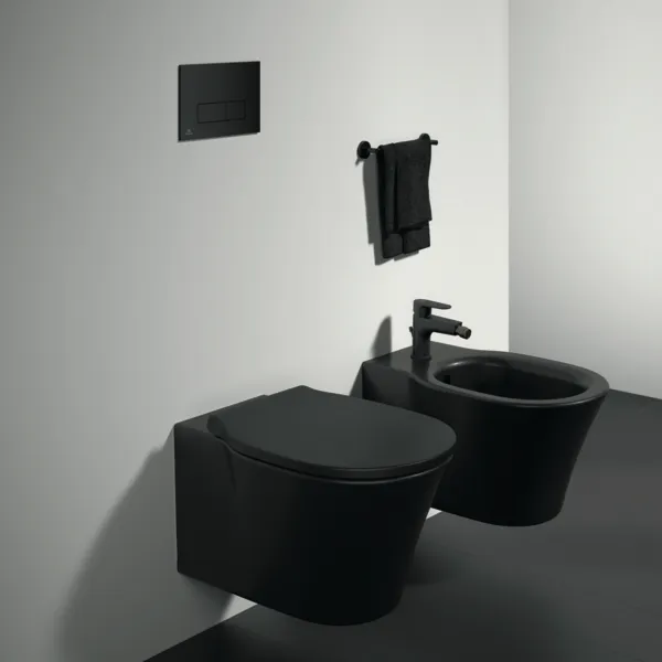 Ideal Standard WC-Sitz „ConnectAir“ in Schwarz Matt Ideal Standard WC-Sitz „ConnectAir“ in Schwarz Matt