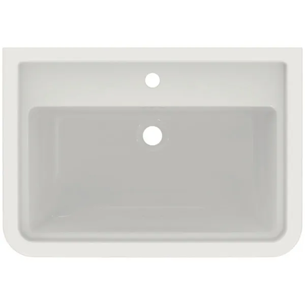 Waschbecken „Calla“ 71,5 × 50 × 17,5 cm, Hahnlochposition mittig Waschbecken „Calla“ 71,5 × 50 × 17,5 cm, Hahnlochposition mittig