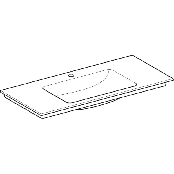Schrankwaschtisch „One“ 105 × 48 cm mit KeraTect®