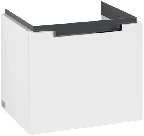 Villeroy & Boch Waschtischunterschrank „Subway 2.0“ 485 × 420 × 379 mm Weiß Matt, für Becken mittig, ohne Beleuchtung Villeroy & Boch Waschtischunterschrank „Subway 2.0“ 485 × 420 × 379 mm Weiß Matt, für Becken mittig, ohne Beleuchtung