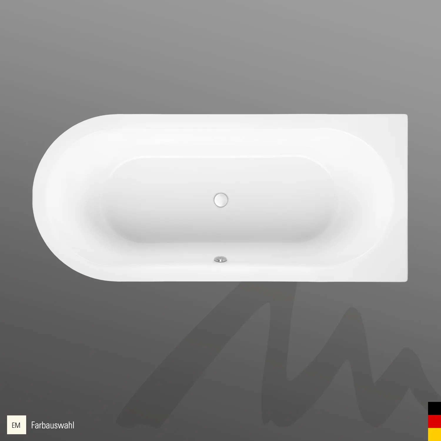 Mauersberger Acryl-Badewanne primo 3 180/80 uno