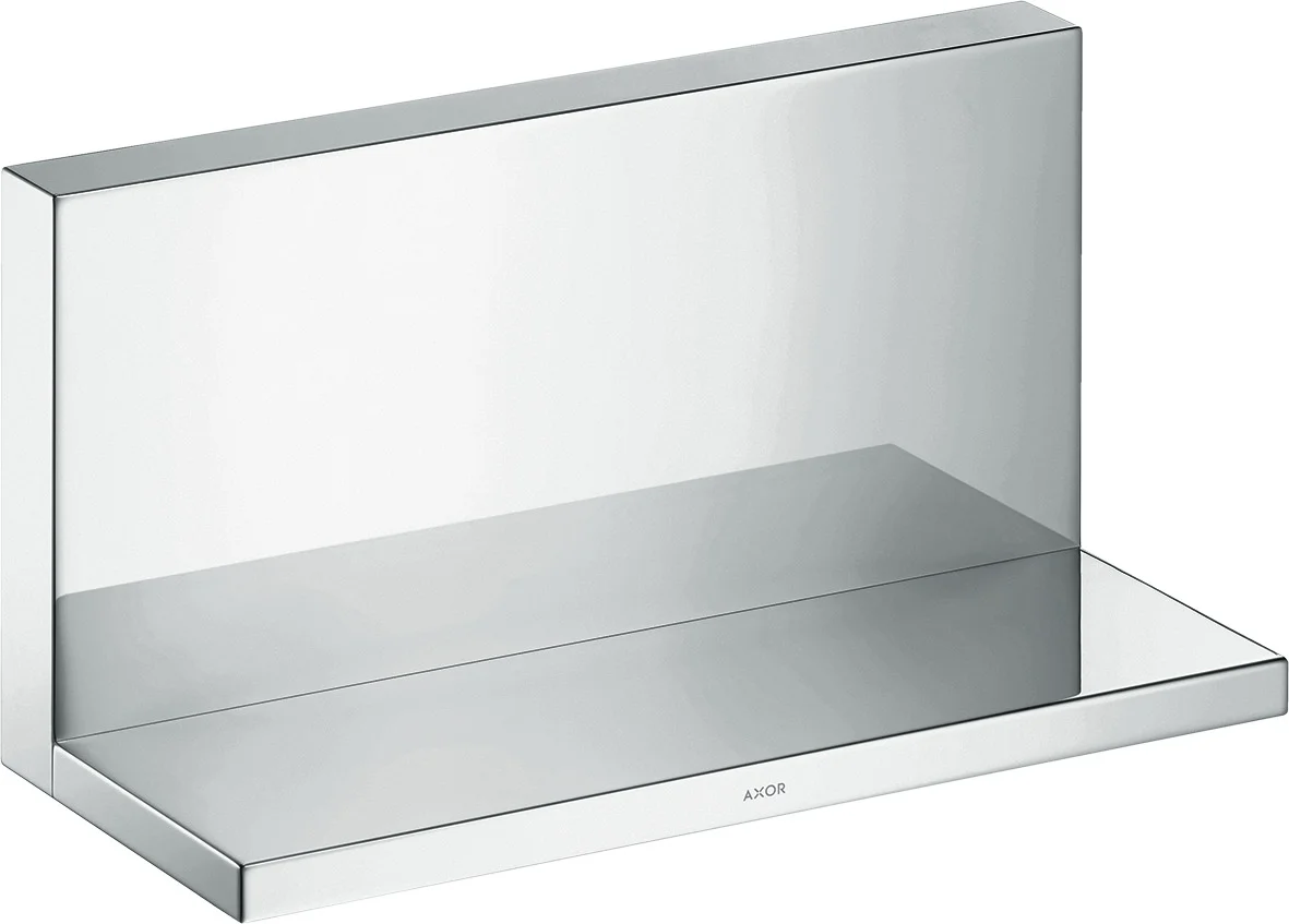 Hansgrohe AXOR ShowerSolutions Ablage 240/120 mm Chrom - Metallrahmen, verdeckte Befestigung, für horizontale und vertikale Installation