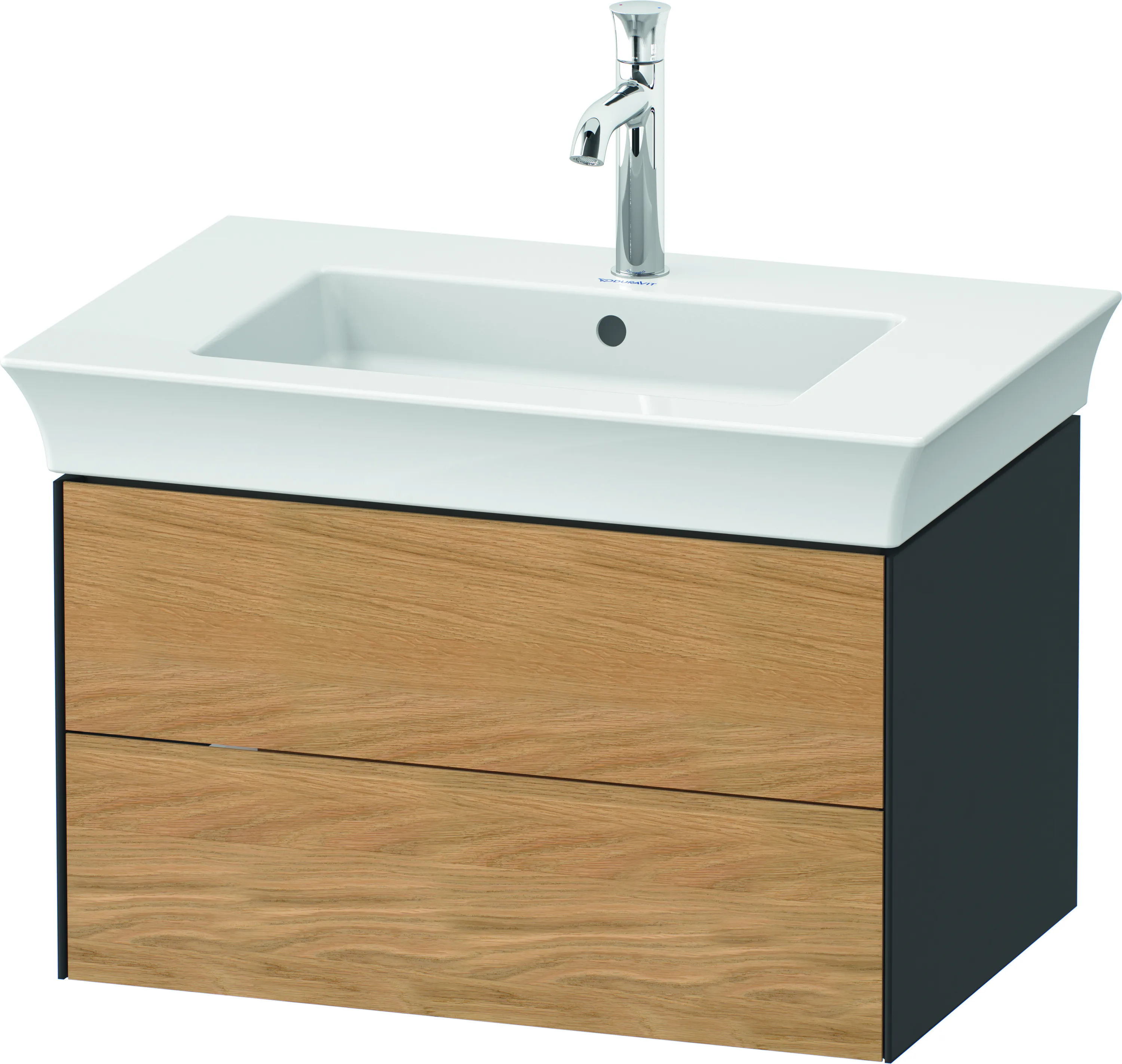Duravit Waschtischunterschrank „White Tulip“, mit Beleuchtung