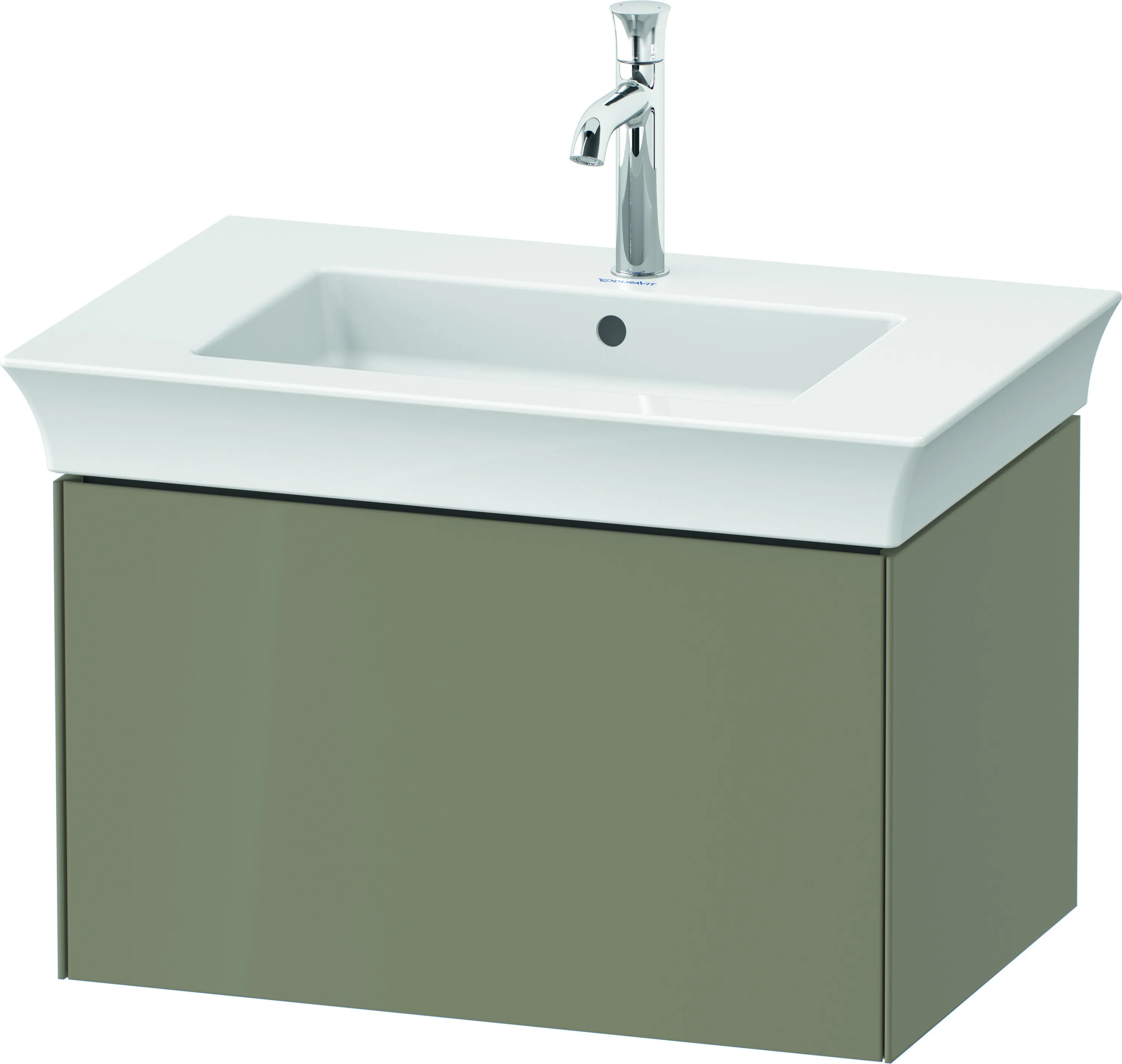 Duravit Waschtischunterschrank „White Tulip“, mit Beleuchtung
