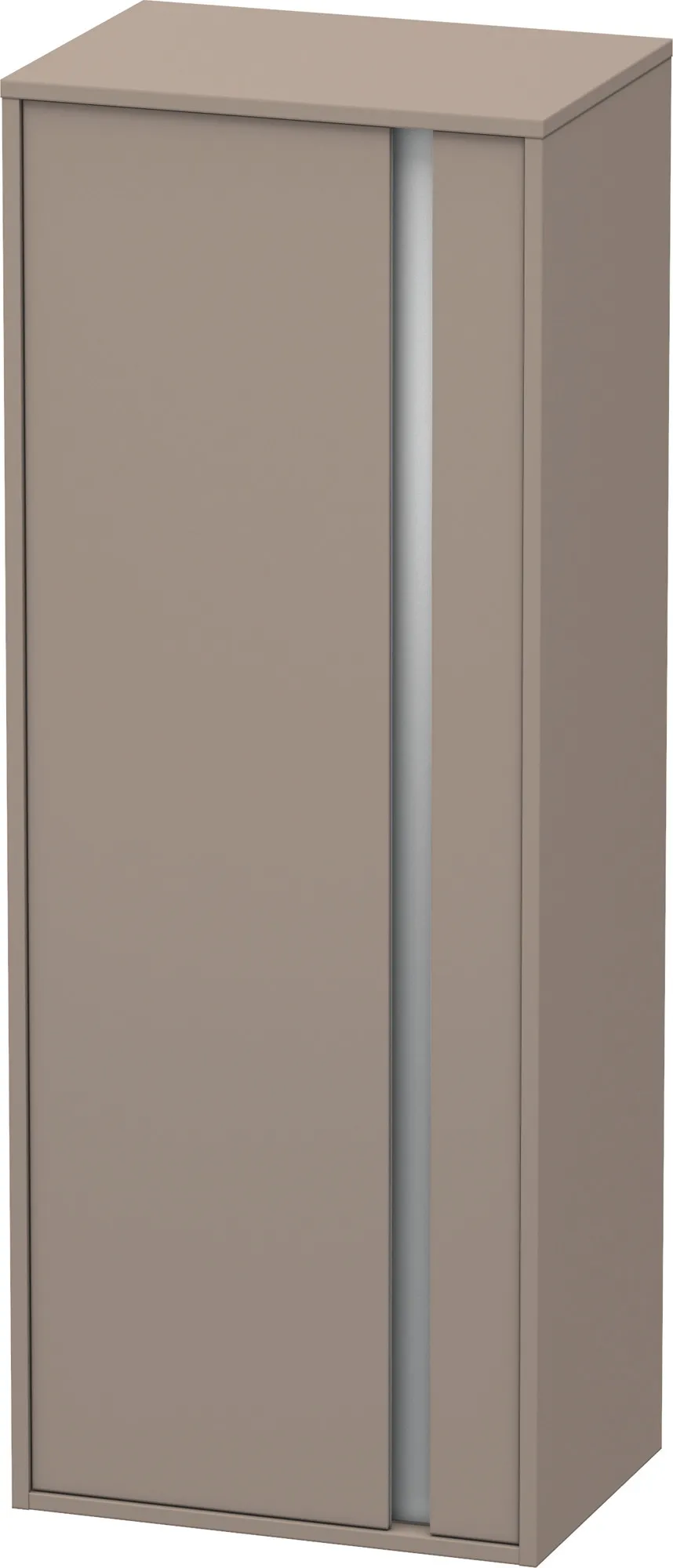 Duravit Halbhochschrank „Ketho“ 50 × 132 × 36 cm in Basalt Matt Duravit Halbhochschrank „Ketho“ 50 × 132 × 36 cm in Basalt Matt