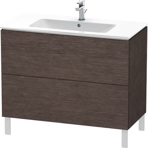 Duravit Waschtischunterschrank bodenstehend „L-Cube“ 102 × 70,4 × 48,1 cm Duravit Waschtischunterschrank bodenstehend „L-Cube“ 102 × 70,4 × 48,1 cm