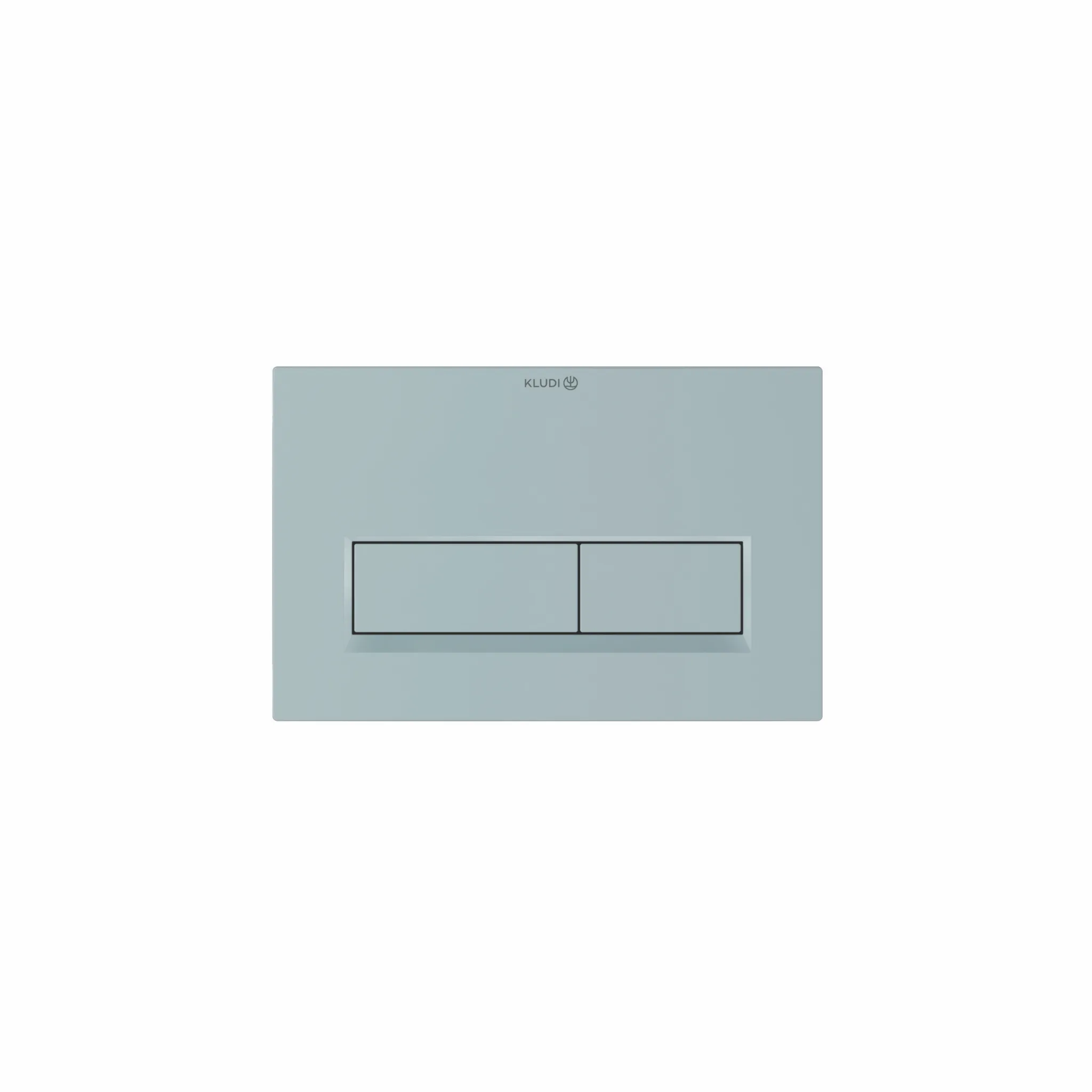 UNIFIX Betätigungsplatte Eckig 244 x 160 mm chome