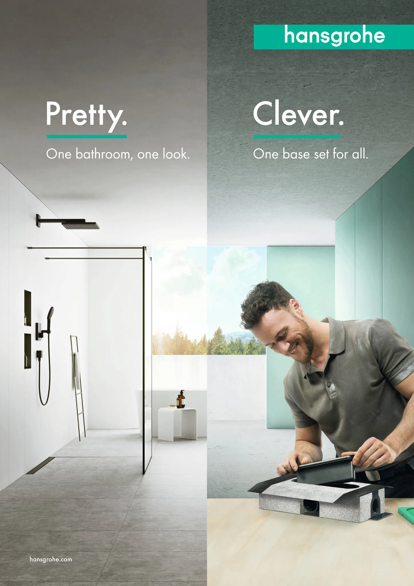 uBox universal GK für Duschrinnen Ablaufgehäuse für Standardinstallation
