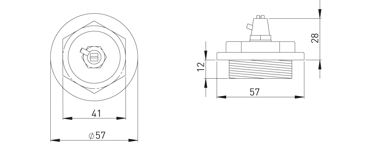 ASW HG-TEC Lüftungsstopfen Stahl verzinkt 1 ¼" links