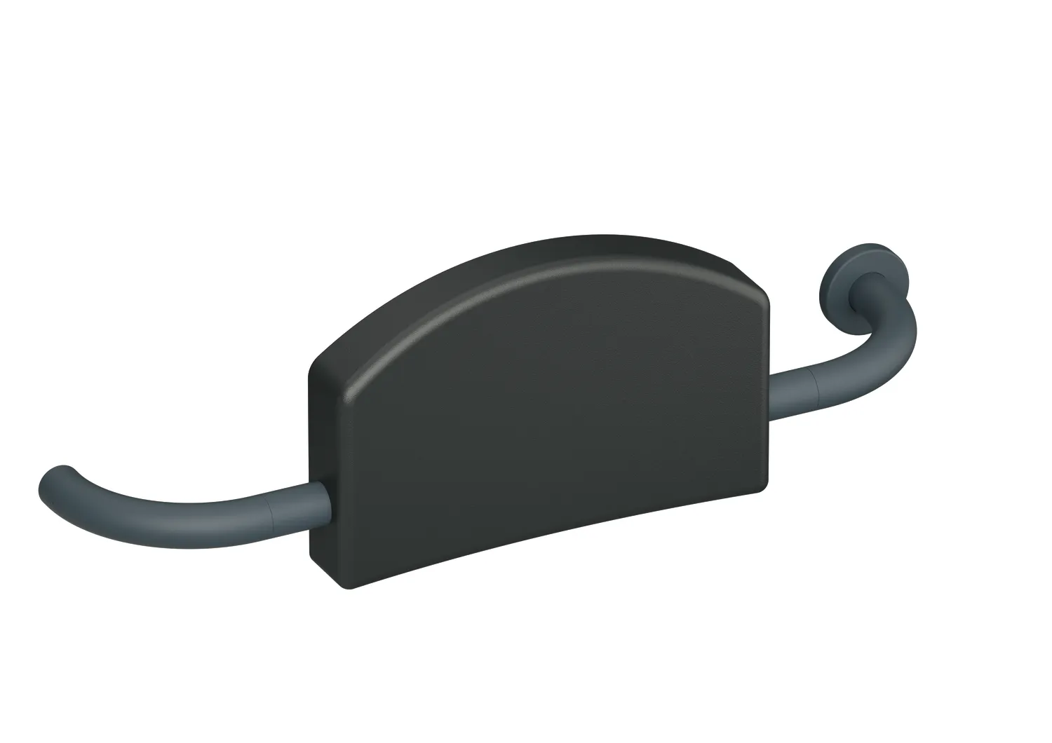 Rückenstütze Ser 801, matt, re, eins. Wandbef., SK-Griff reinweiß Rückenstütze Ser 801, matt, re, eins. Wandbef., SK-Griff reinweiß