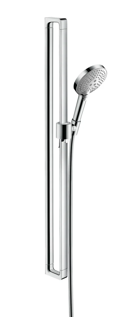 Hansgrohe AXOR Citterio E Brauseset 900 mm, Chrom, Handbrause 120 mm mit 3 Strahlarten, QuickClean, 15 l/min Durchfluss