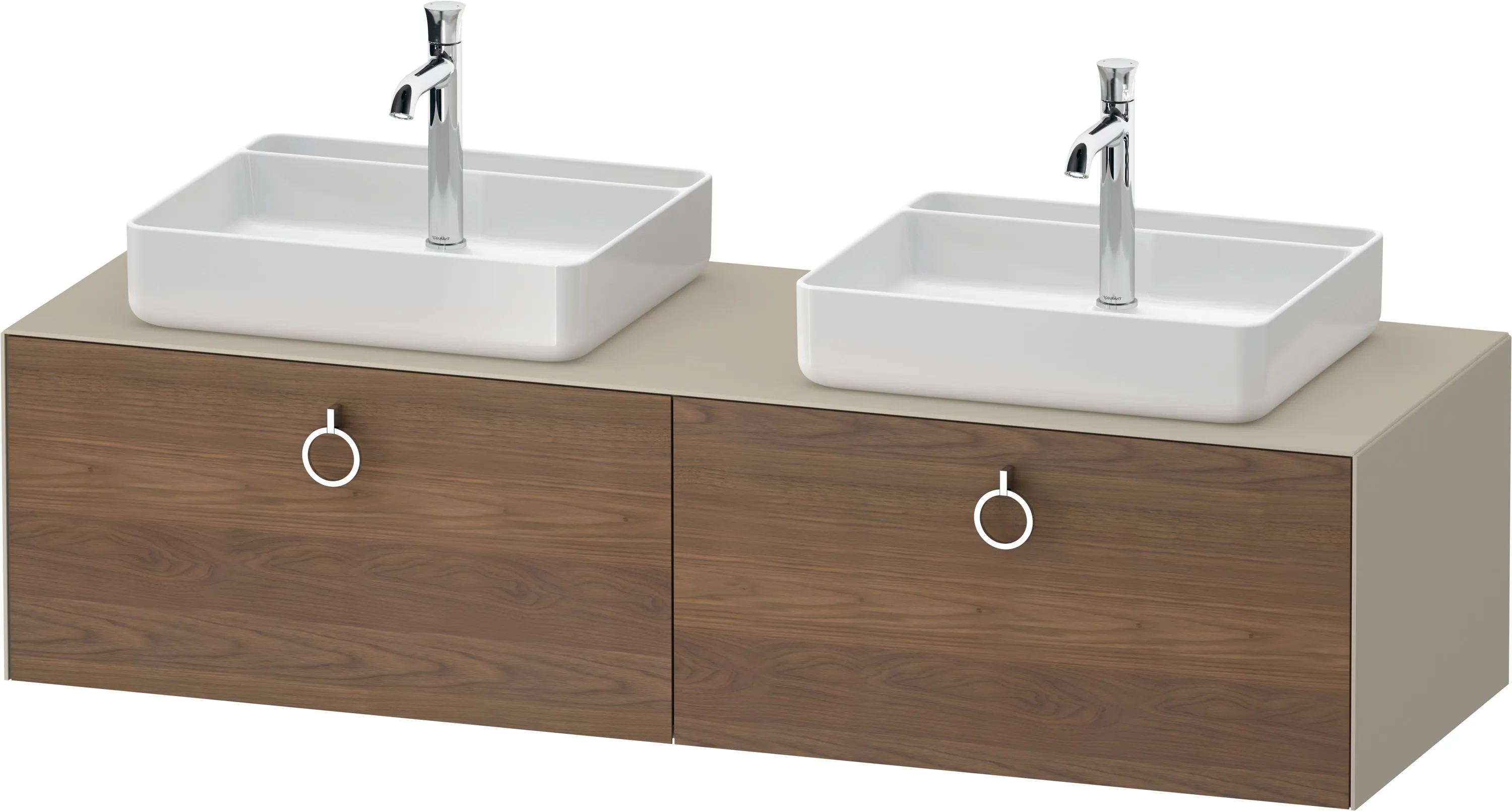 Duravit Waschtischunterschrank wandhängend „White Tulip“ 160 × 40,8 × 55 cm