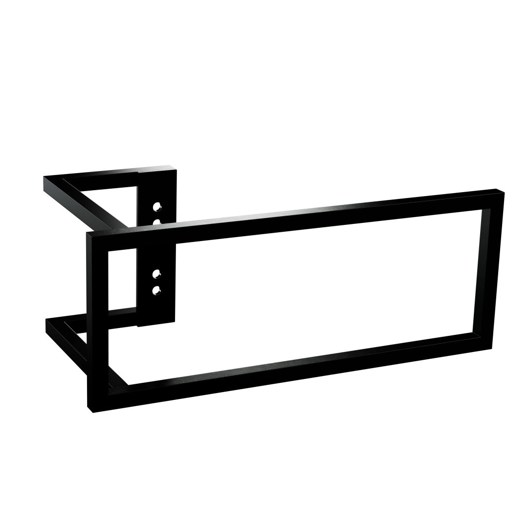 Rechteckiger Bügel RAL 9005 Rechteckiger Bügel RAL 9005