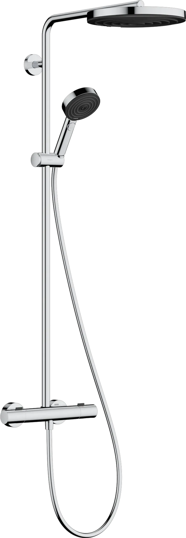 Hansgrohe Pulsify S Puro Showerpipe 260 1jet EcoSmart mit Ecostat Fine und Handbrause 3jet, Chrom Hansgrohe Pulsify S Puro Showerpipe 260 1jet EcoSmart mit Ecostat Fine und Handbrause 3jet, Chrom