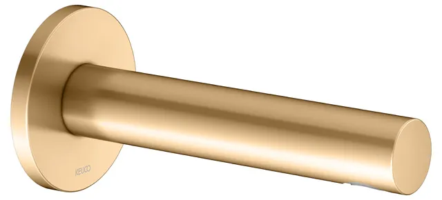 IXMO Wanneneinlauf DN15 Ausladung 180 mm Messing gebürstet rund