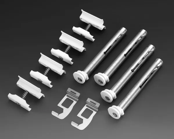 Zubehör Set BKE 8xBKE 160 Millimeter +BH mit Sicherungsfeder BFS1, Sonder-Lack Zubehör Set BKE 8xBKE 160 Millimeter +BH mit Sicherungsfeder BFS1, Sonder-Lack