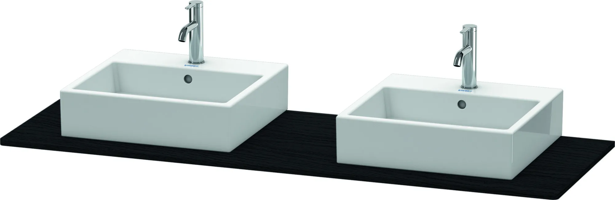 Duravit Konsole „XSquare“ in Eiche Schwarz