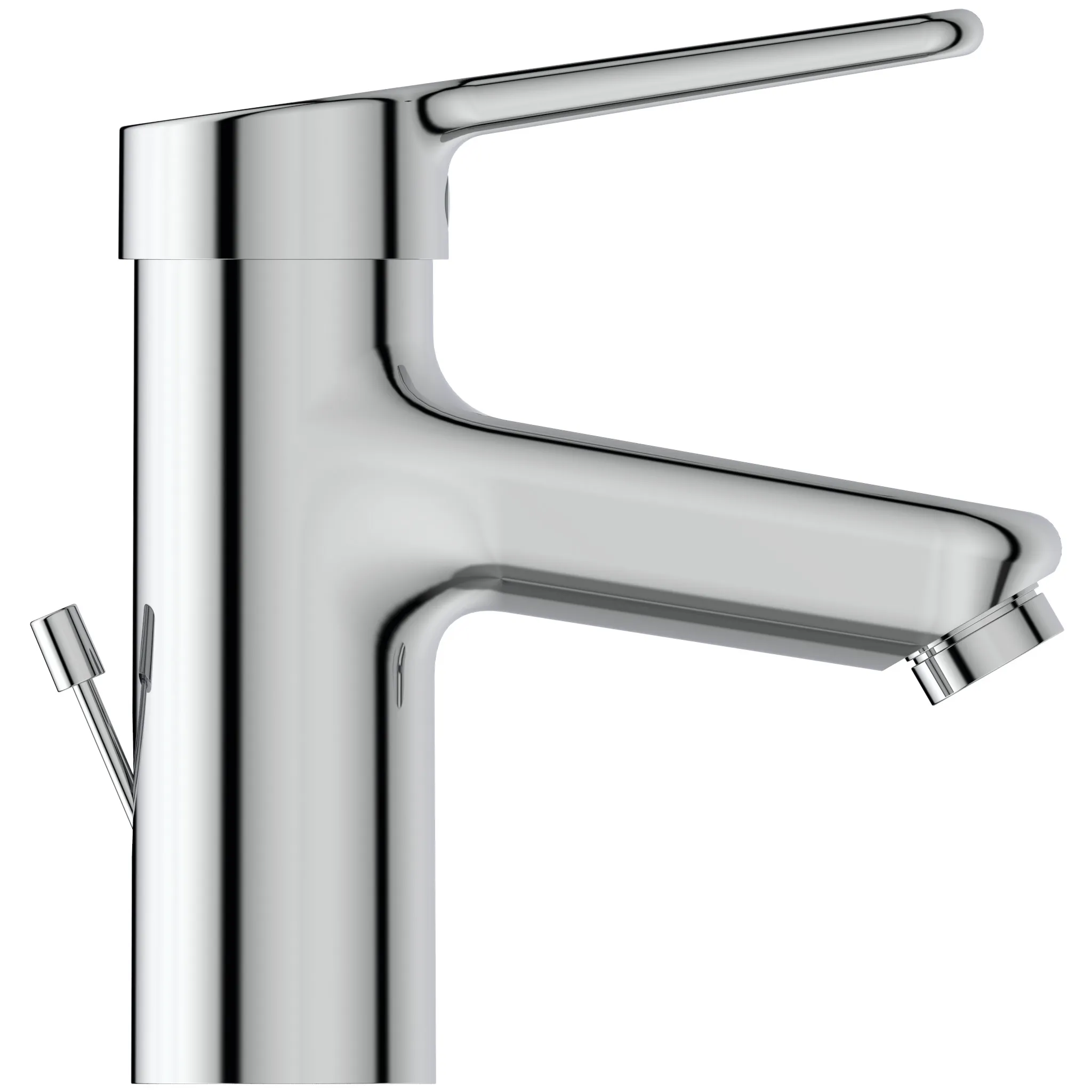 Waschtischarmatur Ceraplus Niederdruck mit Ablaufgarnitur Ausladung 112mm Chrom Waschtischarmatur Ceraplus Niederdruck mit Ablaufgarnitur Ausladung 112mm Chrom