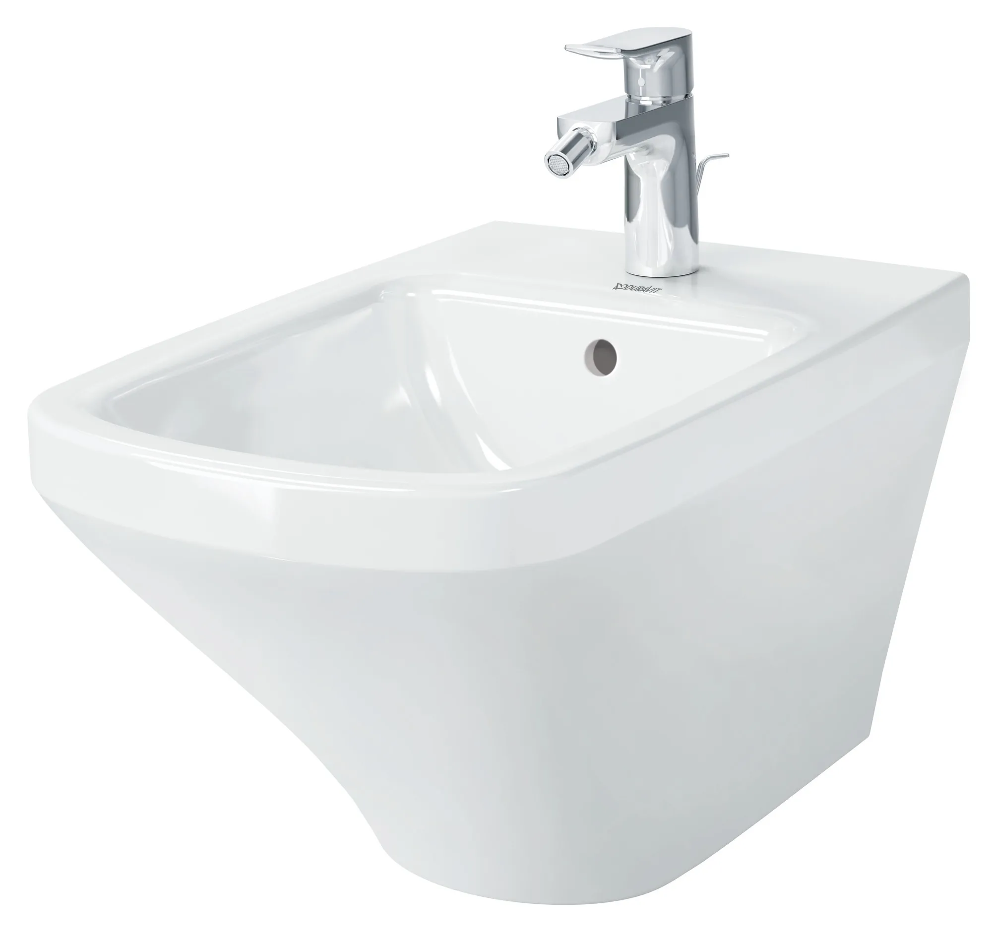 Duravit Wand-Bidet „DuraStyle“, Befestigung verdeckt 37 × 54 × 32,5 cm Duravit Wand-Bidet „DuraStyle“, Befestigung verdeckt 37 × 54 × 32,5 cm