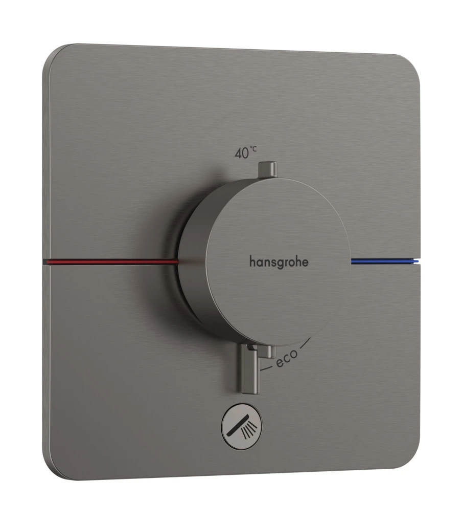 ShowerSelect Comfort Q Thermostat Unterputz für 1 Verbraucher und einen zusätzlichen Abgang Chrom