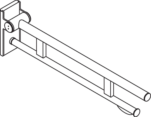 HEWI Stützklappgriff „System 900“