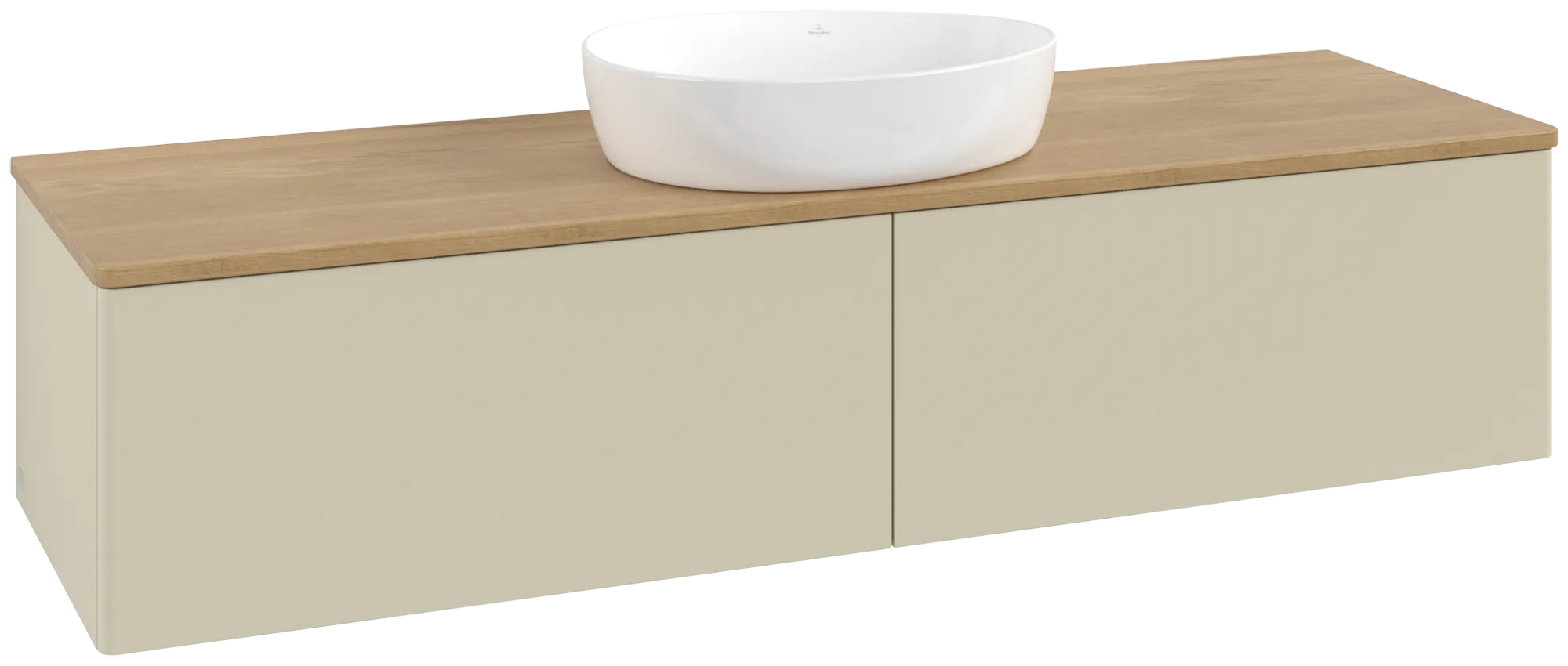 Villeroy & Boch Antao Waschbeckenunterschrank L36_1 1600x360x500mm Silk Grey Matt Lacquer