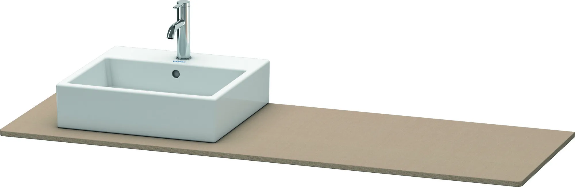 Duravit Konsole „XSquare“ in Leinen Duravit Konsole „XSquare“ in Leinen