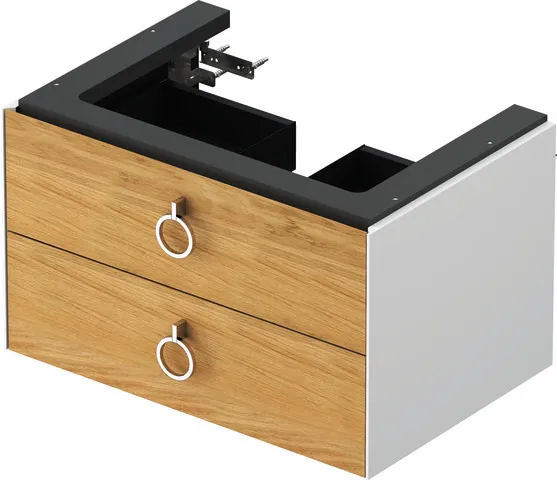 Duravit Waschtischunterschrank wandhängend „White Tulip“ 68,4 × 41 × 45,8 cm Duravit Waschtischunterschrank wandhängend „White Tulip“ 68,4 × 41 × 45,8 cm