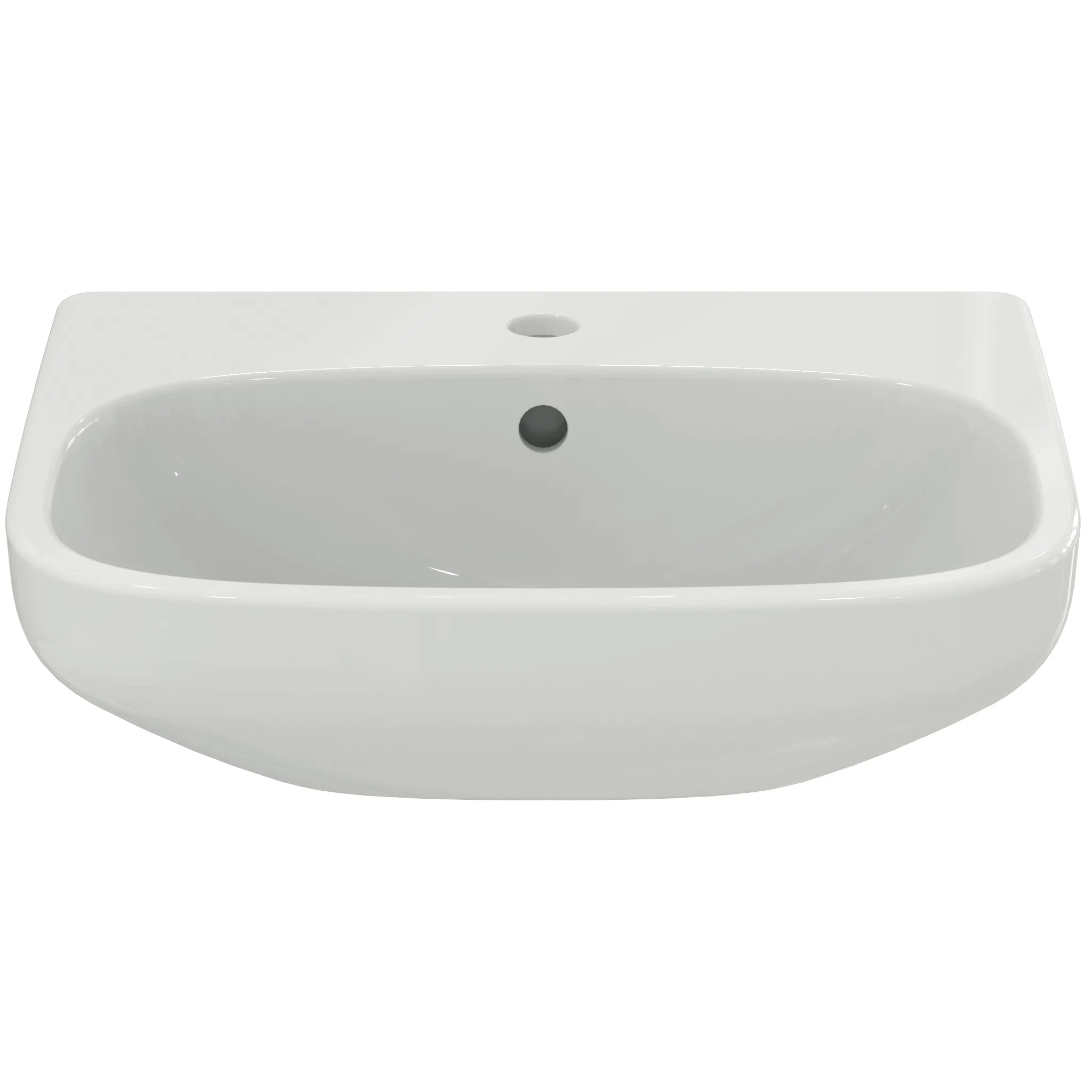 Waschbecken „i.lifeA“ 50 × 44 × 17 cm, Hahnlochposition mittig Waschbecken „i.lifeA“ 50 × 44 × 17 cm, Hahnlochposition mittig