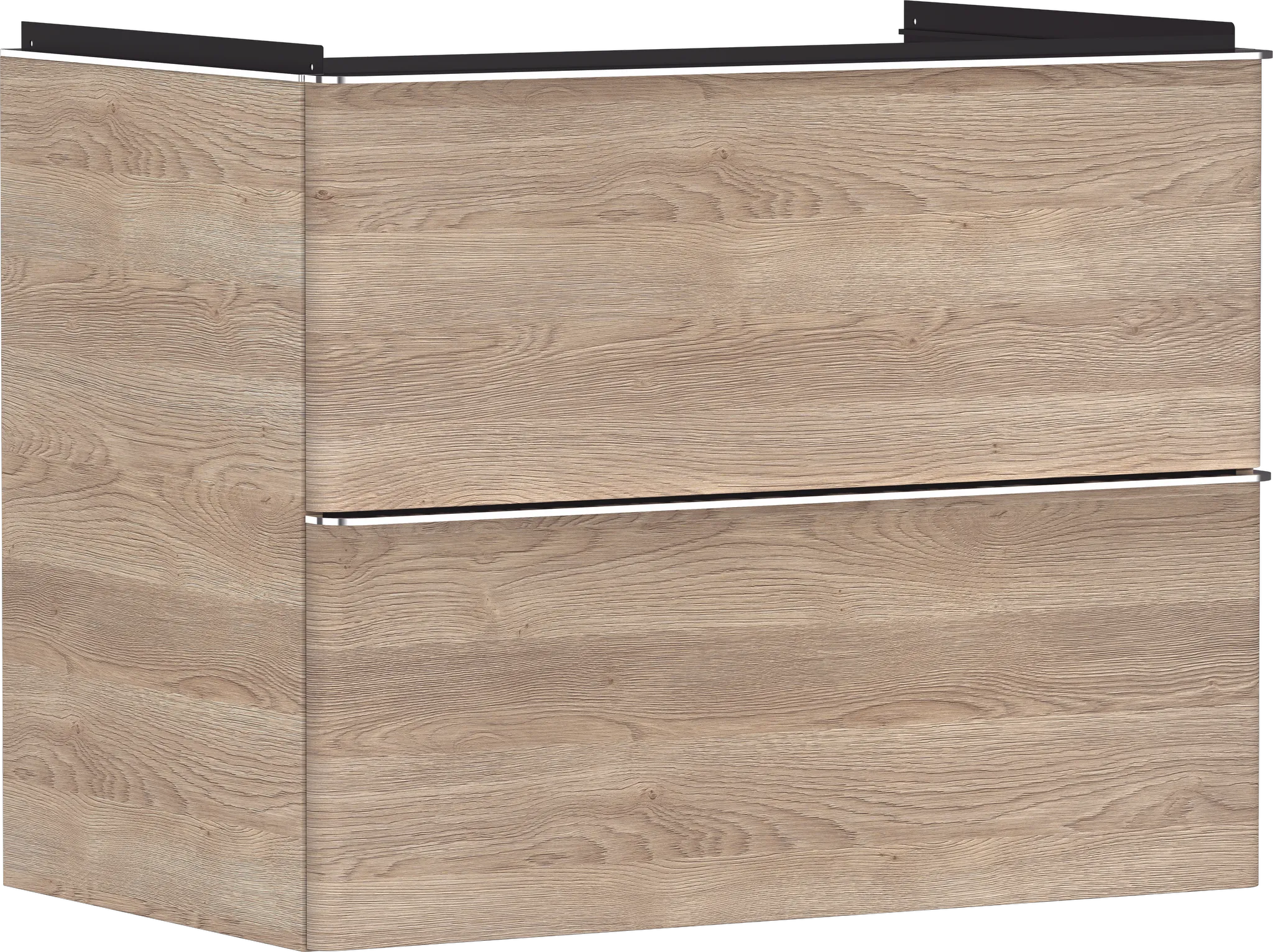 Hansgrohe Xelu Q Waschtischunterschrank Eiche Natur 780⁄475 chrom Hansgrohe Xelu Q Waschtischunterschrank Eiche Natur 780⁄475 chrom