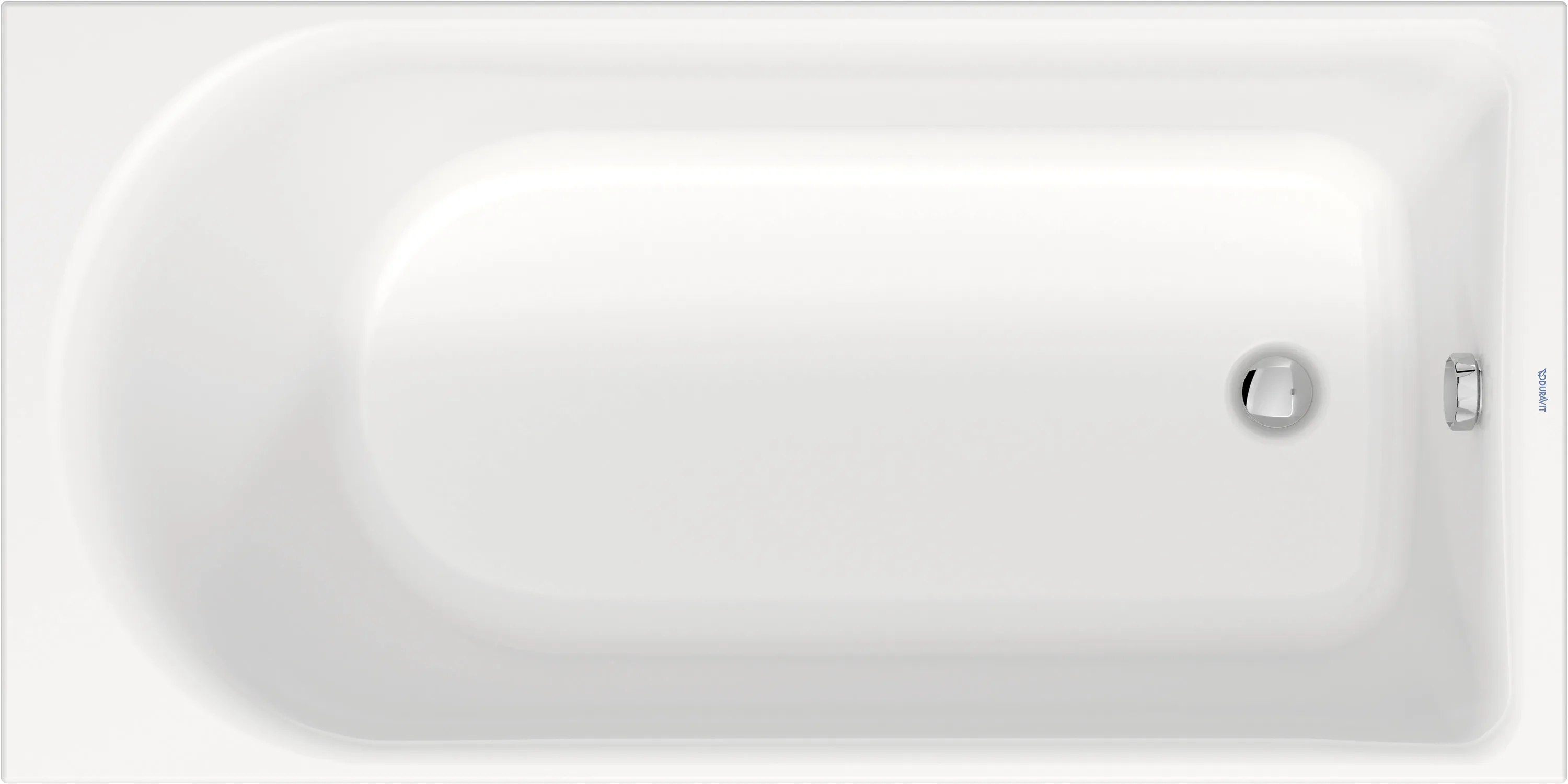 Duravit Badewanne „D-Neo“ rechteck 1500 × 750 mm, Fußablauf in Weiß Duravit Badewanne „D-Neo“ rechteck 1500 × 750 mm, Fußablauf in Weiß
