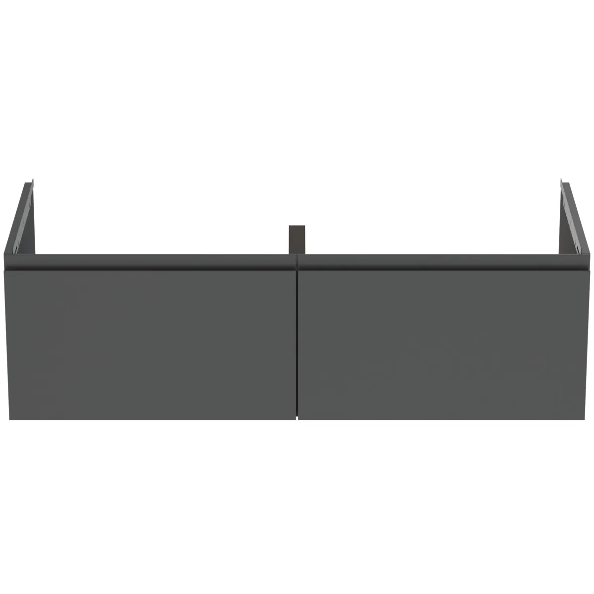 Ideal Standard Möbeldoppel-Waschtischunterschrank Finesse 1200x505x370mm Anthrazit matt Ideal Standard Möbeldoppel-Waschtischunterschrank Finesse 1200x505x370mm Anthrazit matt