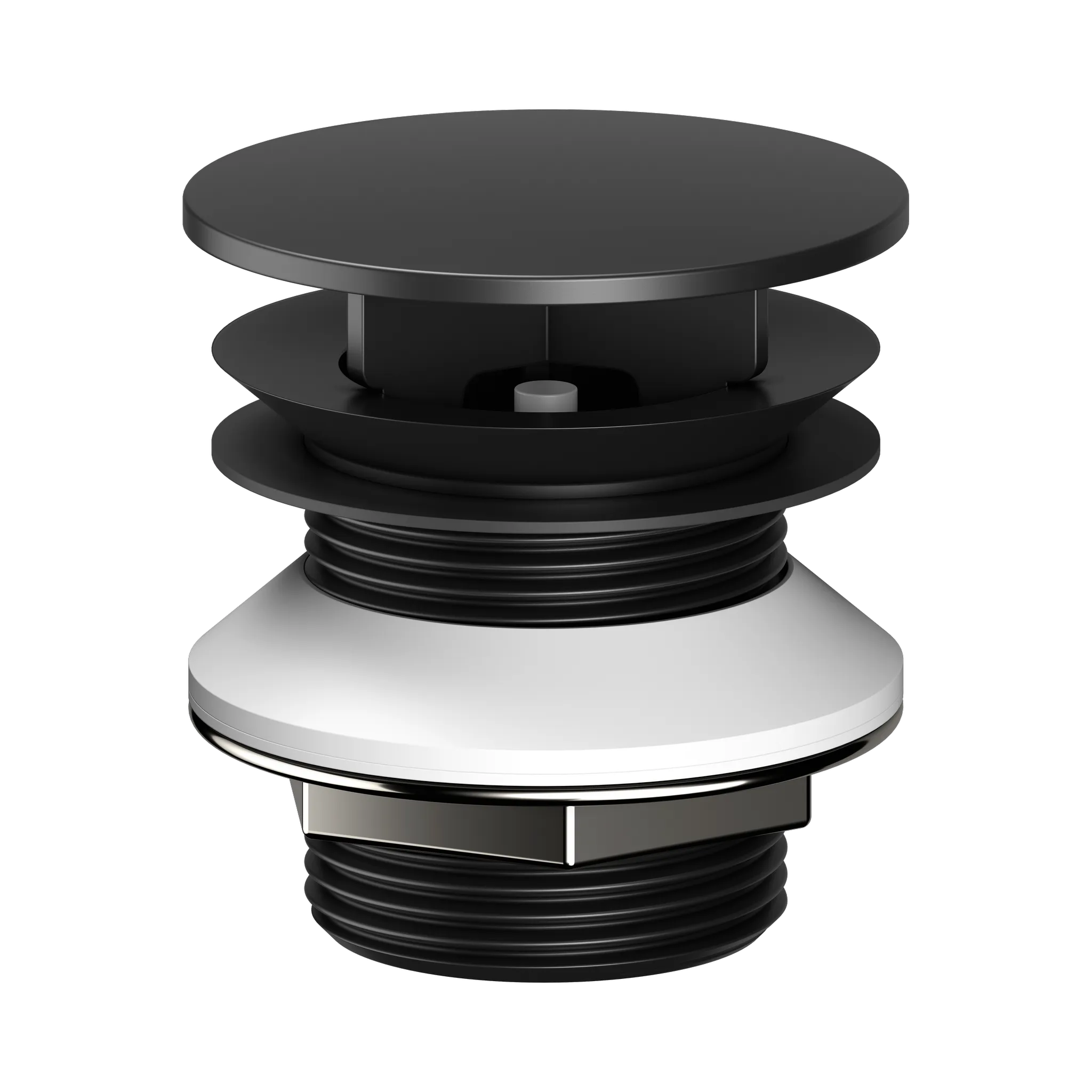 KEUCO Armaturenzubehör Schaftventil mit Haube schwarz matt, G 1 ¼ KEUCO Armaturenzubehör Schaftventil mit Haube schwarz matt, G 1 ¼