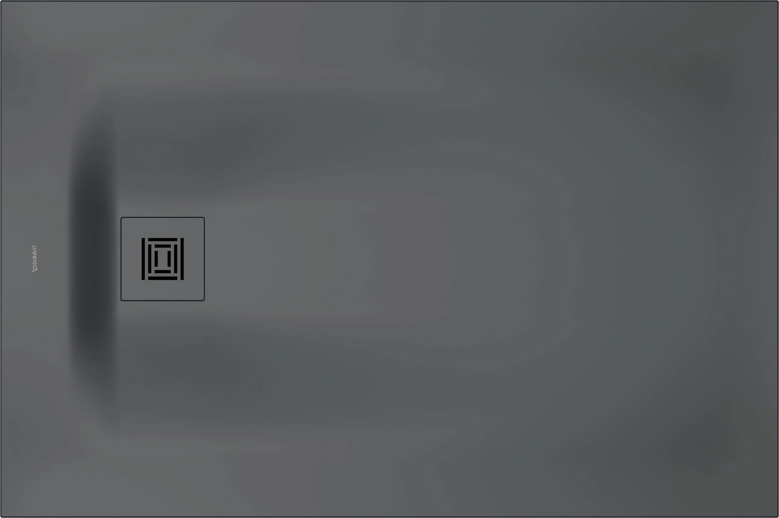 Duravit rechteck Duschwanne „Sustano“ 120 × 80 cm in Dunkelgrau Matt Duravit rechteck Duschwanne „Sustano“ 120 × 80 cm in Dunkelgrau Matt