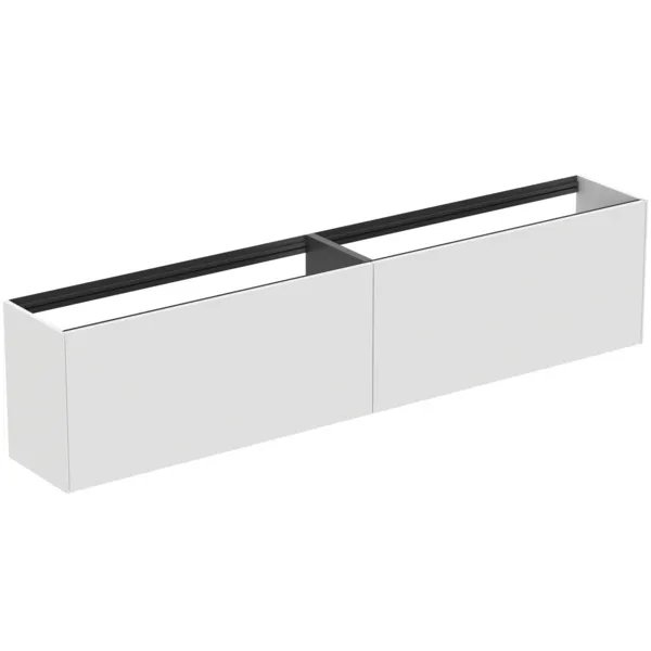 Ideal Standard Waschtischunterschrank „Conca“ 238,5 × 54 × 37,3 cm Weiß matt lackiert