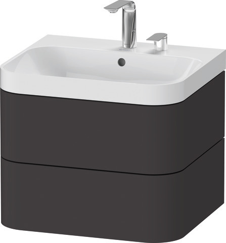 Duravit Set wandhängend „Happy D.2 Plus“ 57,5 × 49 × 48 cm