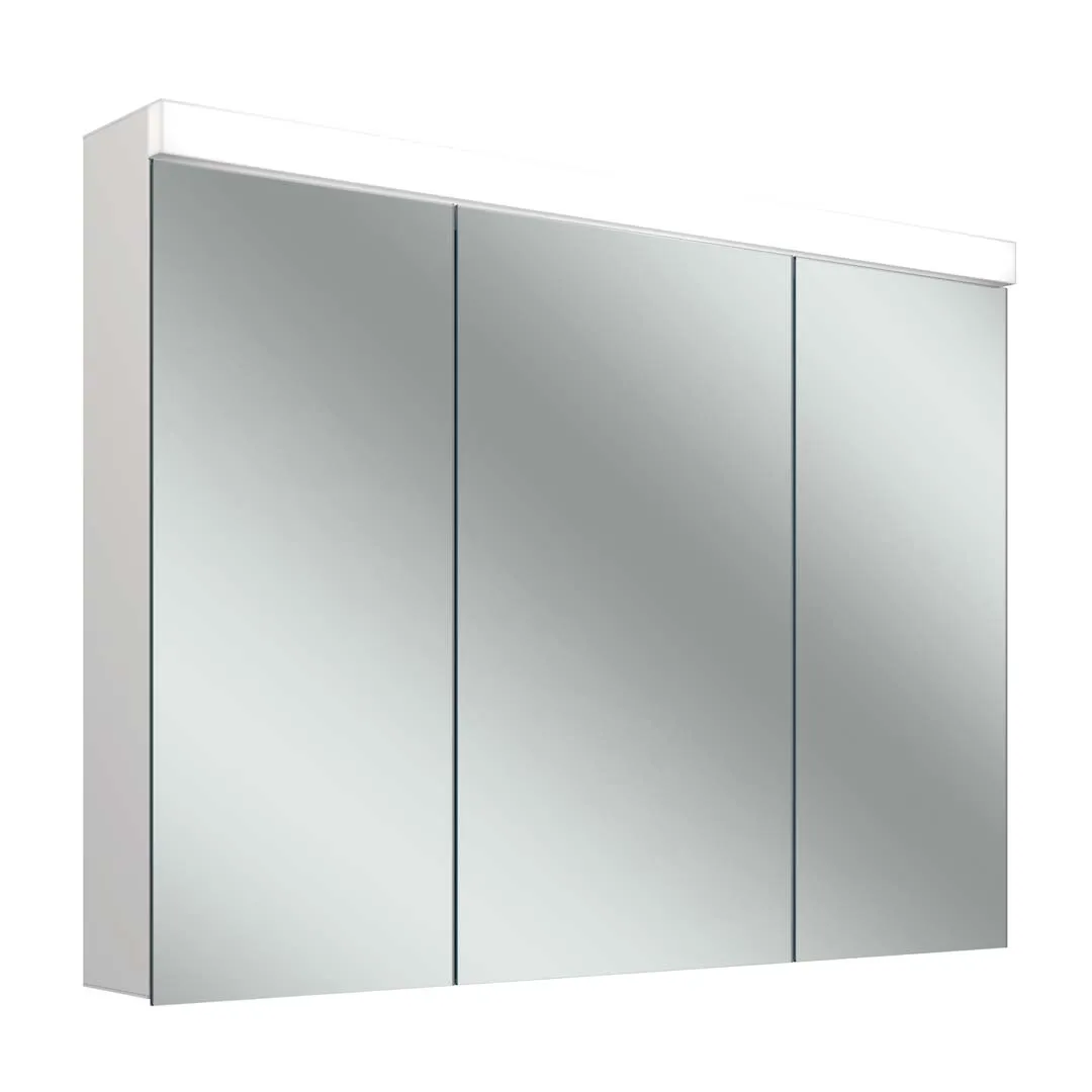 Schneider Spiegelschrank LOW basic 15 LED - 995x747x160mm, Aluminium Korpus, LED Beleuchtung 4000K, weiss, Schweizer Ausführung Schneider Spiegelschrank LOW basic 15 LED - 995x747x160mm, Aluminium Korpus, LED Beleuchtung 4000K, weiss, Schweizer Ausführung