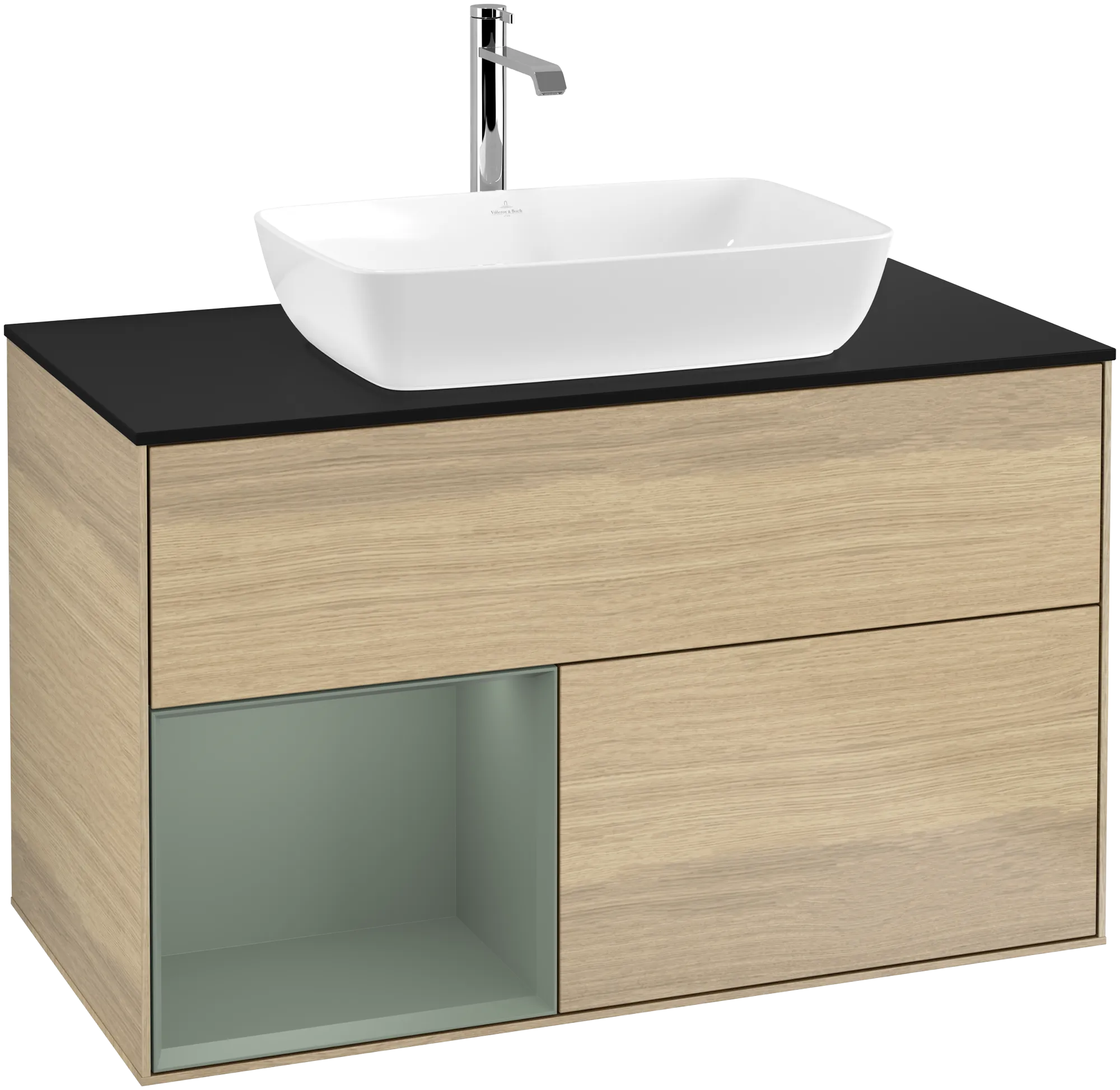 Villeroy & Boch Waschbeckenunterschrank Finion F77, 1000 x 603 x 501 mm, mit Beleuchtung