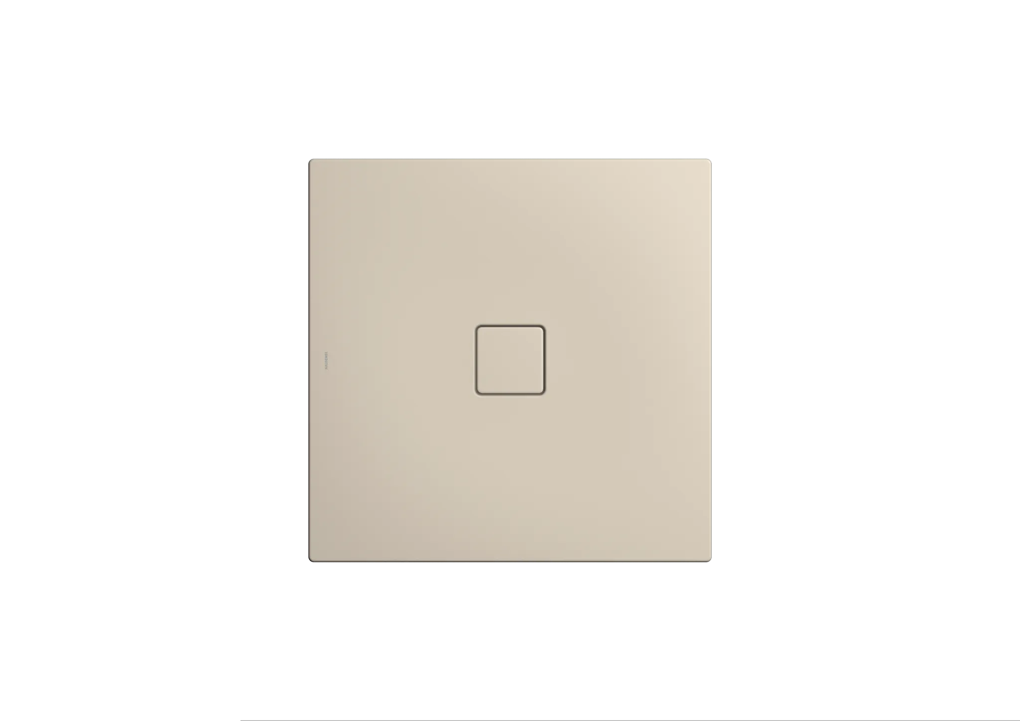 Kaldewei quadrat Duschwanne „Conoflat“ 90 × 90 cm in warm beige 20