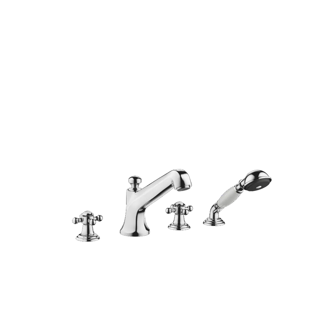 Wannen-Vierlochbatterie für Wannenrand- bzw. Fliesenrandmontage MADISON Chrom 27502360 Wannen-Vierlochbatterie für Wannenrand- bzw. Fliesenrandmontage MADISON Chrom 27502360