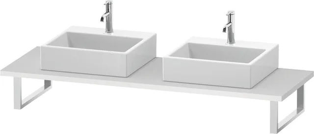 Duravit Konsole „L-Cube“ in Weiß Matt