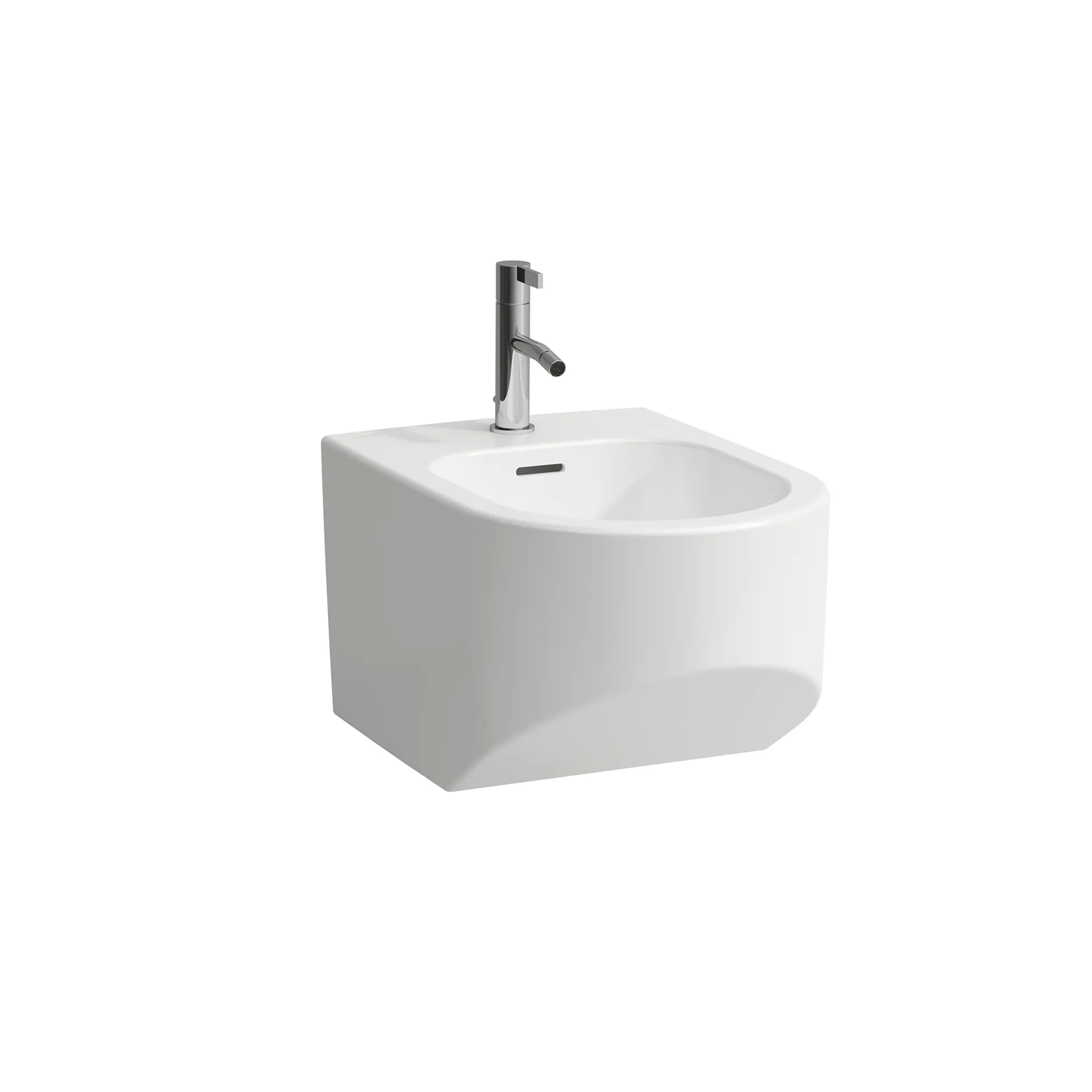Wandbidet SONAR 540x370 1 Hahnloch ohne seitliches Loch für Wasseranschluss weiß Wandbidet SONAR 540x370 1 Hahnloch ohne seitliches Loch für Wasseranschluss weiß