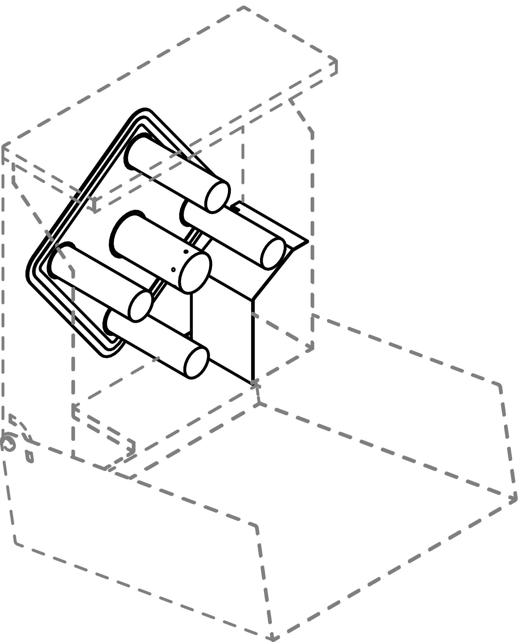 HEWI Papierhalter „System 900“ 20 × 11,1 cm