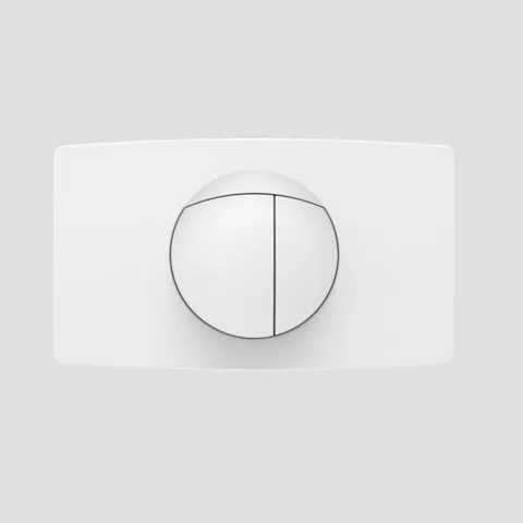 Betätigungsplatte L-2Menge weiß Betätigungsplatte L-2Menge weiß