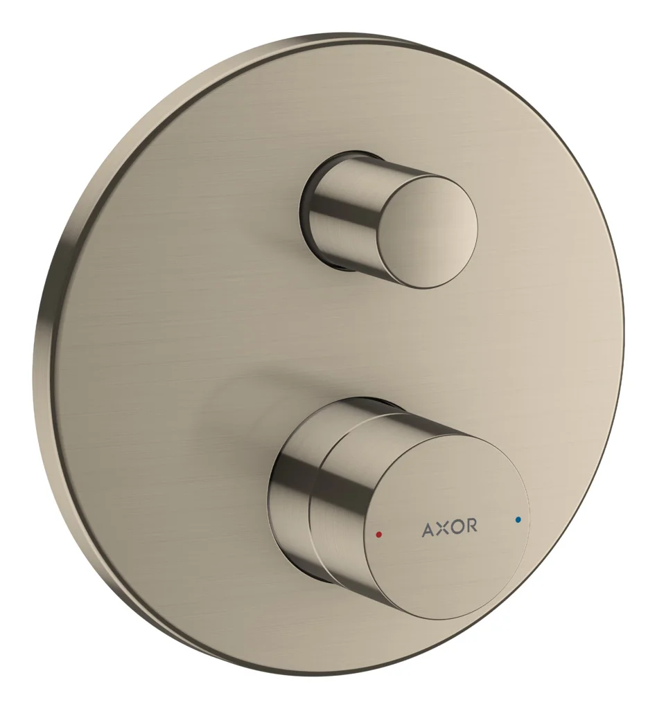 Hansgrohe AXOR Uno Einhebel-Wannenmischer Unterputz, Brushed Nickel, 2 Verbraucher, Keramikmischsystem, einstellbare Temperaturbegrenzung, automatische Rückstellung, Schalldämpfer, für Durchlauferhitzer geeignet Hansgrohe AXOR Uno Einhebel-Wannenmischer Unterputz, Brushed Nickel, 2 Verbraucher, Keramikmischsystem, einstellbare Temperaturbegrenzung, automatische Rückstellung, Schalldämpfer, für Durchlauferhitzer geeignet